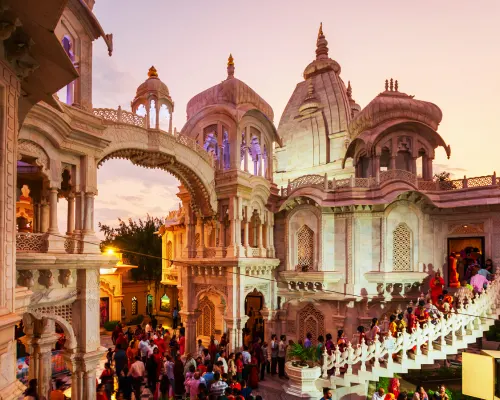 Krishna Balaram Iskcon Temple, Vrindavan