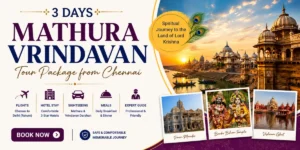 3 Days Mathura Vrindavan Tour Package from Chennai