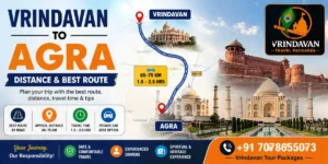 Mathura Vrindavan Agra itinerary 3 nights 4 days